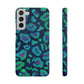 Bespattered Facade Emerald Leopard Snap Case