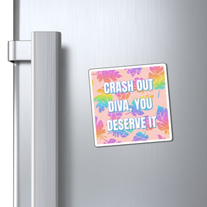 Bespattered Facade "Crash Out Diva" Refrigerator Magnet