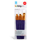 Studio White Nylon Brush Set - 10 Pieces