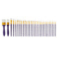 Studio White Nylon Brush Set - 30 Pieces