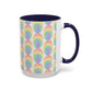 Bespattered Facade Rainbow Fingerprint Mug | Eight Colors | 11oz or 15oz