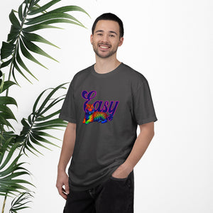 Bespattered Facade Neon "Easy Tiger" Colorful Premium Unisex Comfort Colors Garment Dyed 100% Cotton T-Shirt