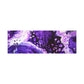 Bespattered Facade Purple Haze Stretched Matte Canvas Art Prints | Multiple Sizes