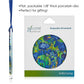 van Gogh Irises Porcelain Keepsake Ornament – Flat Ceramic, Gift-Ready