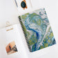 Bespattered Facade Sea Turtle Spiral Notebook - Lined Pages
