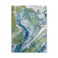 Bespattered Facade Fluid Art Abstract Painting Stretched Matte Canvas Art Prints | Multiple Sizes