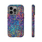 Bespattered Facade Party Time Rainbow Confetti Dots Tough Case