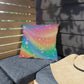 Bespattered Facade Rainbow Skies UV-Resistant Outdoor Pillows | 4 Sizes