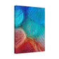 Bespattered Facade Resin Petri Macro Photograph Stretched Matte Canvas Art Prints | Multiple Sizes