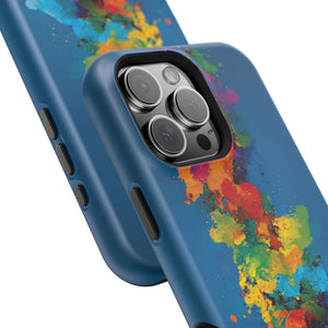 Bespattered Facade Rainbow Painting MagSafe Tough Case