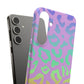 Bespattered Facade Rainbow Leopard Snap Case