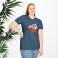 Bespattered Facade "Busy Bee" Colorful Unisex Softstyle T-Shirt