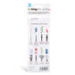 Studio White Nylon Brush Set - 3 Pieces