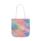 Bespattered Facade Pastel Dreams Canvas Tote Bag | 3 Sizes and 5 Strap Colors