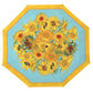 van Gogh Sunflowers Travel Umbrella – Compact, One-Touch Open & Close