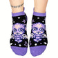 Evil But Cute Baphomet Ankle Sock Pack | 3 Designs