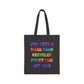 Bespattered Facade Rainbow "Recycled F*cks" Canvas Tote Bag Reusable Carryall