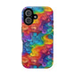 Bespattered Facade Rainbow Swirls MagSafe Tough Case