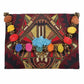 Pom Pom Embroidered Tribal Clutch | iPad Bag - Thailand