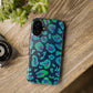 Bespattered Facade Emerald Leopard Impact-Resistant Case