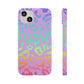 Bespattered Facade Rainbow Leopard Snap Case