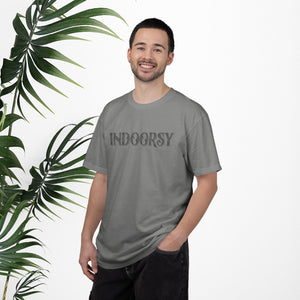 Bespattered Facade Indoorsy Premium Unisex Comfort Colors Garment Dyed 100% Cotton T-Shirt