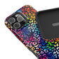 Bespattered Facade Rainbow Paint Splatter Leopard Impact-Resistant Case
