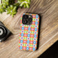 Bespattered Facade Geometric Rainbow Mosaic Tough Case