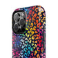 Bespattered Facade Rainbow Paint Splatter Leopard Impact-Resistant Case