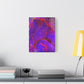 Bespattered Facade Resin Petri Macro Photograph Stretched Matte Canvas Art Prints | Multiple Sizes