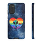Bespattered Facade Rainbow Extraterrestrial Pride Tough Case