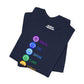 Chakra Affirmation T-Shirt – Know, See, Speak, Love, Strive, Feel, Ground | Spiritual Graphic Tee