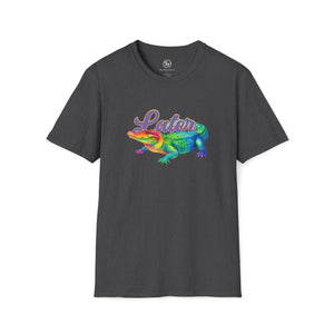 Bespattered Facade "Later Gator" Rainbow Alligator Unisex Softstyle T-Shirt