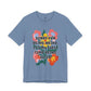 "Sorry for Being Weird" Bella Canvas Unisex Jersey Short Sleeve Tee T-Shirt