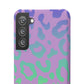 Bespattered Facade Rainbow Leopard Snap Case