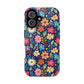 Bespattered Facade Colorful Flowers Impact-Resistant Case