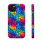 Bespattered Facade Rainbow Pixels MagSafe Tough Case