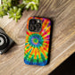 Bespattered Facade Rainbow Tie Dye Tough Case