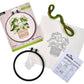 Stamped Embroidery 6in Potted Beauty Kit