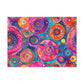 Bespattered Facade Colorful Circles Postcards (no envelopes) | Sets of 10, 30, or 50