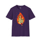 Bespattered Facade Set the World on Fire Flaming Match Unisex Softstyle T-Shirt