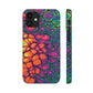 Bespattered Facade Neon Butterfly Snap Case