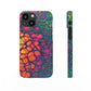Bespattered Facade Neon Butterfly Snap Case