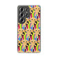 Bespattered Facade 90s Flashback Rainbow Trolls Clear Case