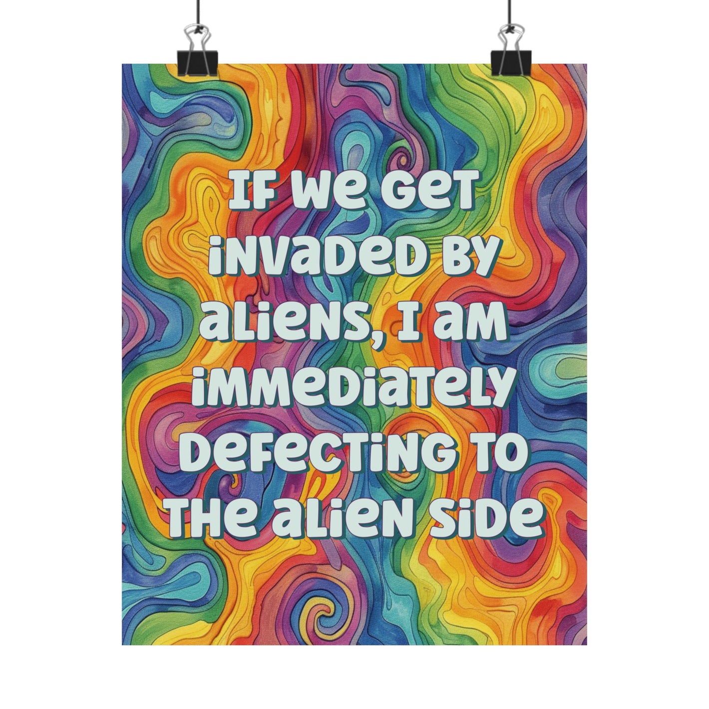 Bespattered Facade "Take Me to Their Leader" Giclée Archival Matte Paper Prints