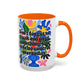 "Don't Forget..." Rainbow Flowers Mug | Eight Colors | 11oz or 15oz