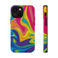 Bespattered Facade Vibrant Flow Impact-Resistant Case