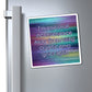 Bespattered Facade "Cryptic Emo Lyrics" Refrigerator Magnet