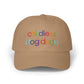 Childless Dog Dude Rainbow Embroidered Classic Cap (10 Hat Colors)