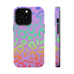 Bespattered Facade Rainbow Leopard MagSafe Tough Case